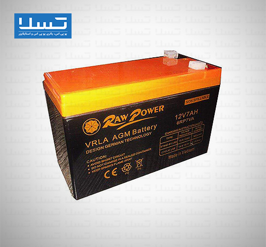 باتری یوپی اس راو پاور 7 آمپر باتری یوپی اس راو پاور 7 آمپر