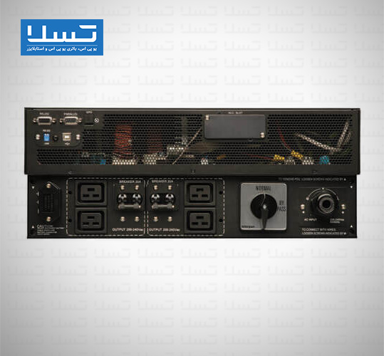 RM 6000VA BACK یو پی اس رکمونت تریپ لایت 6000 وات