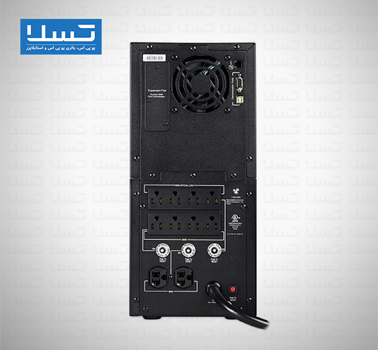 cyberpower 2200va back یو پی اس لاین اینتراکتیو سایبرپاور 2200 وات