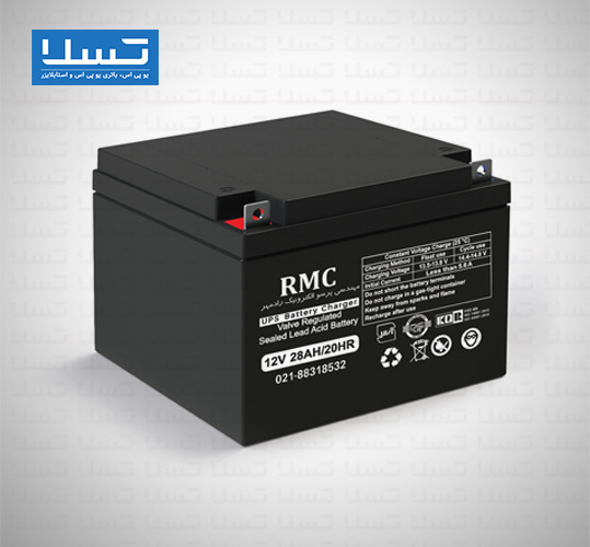 porso 12v-28ah باتری یو پی اس پرسو الکترونیک 28 آمپر